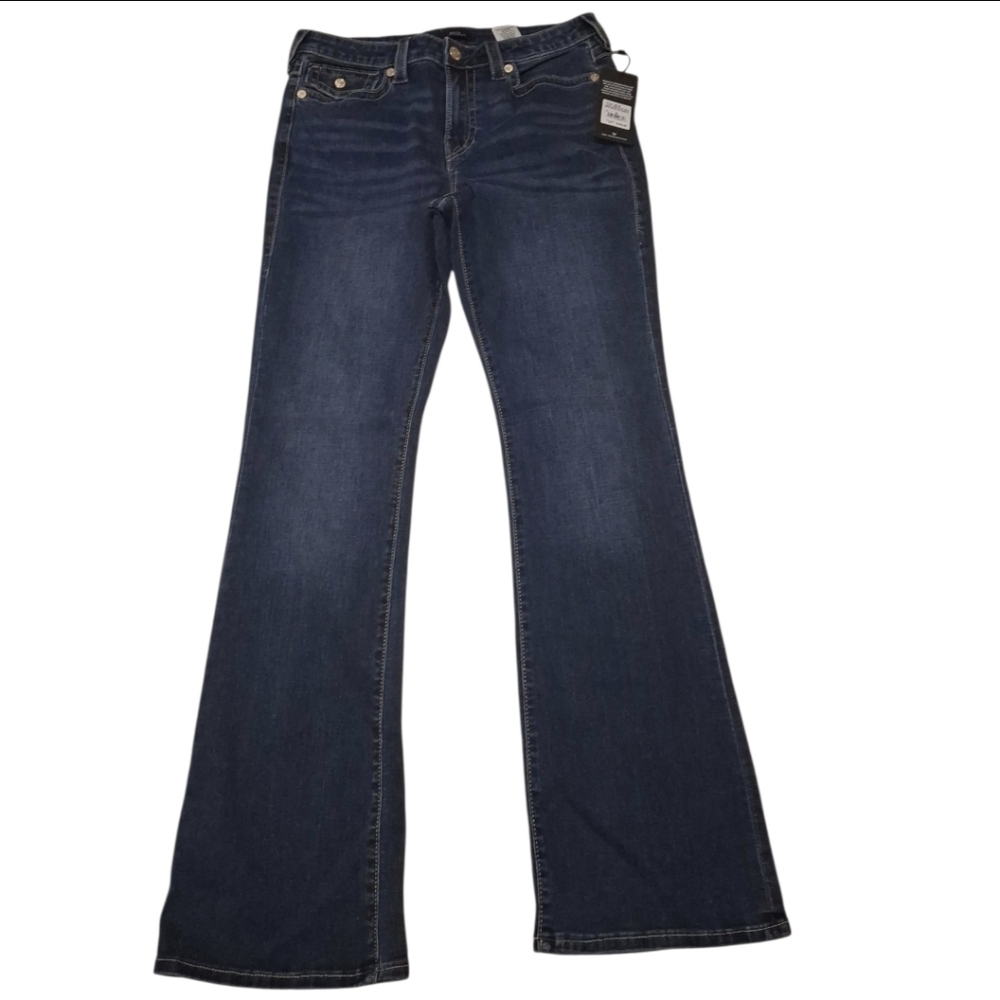 True Religion Becca SN Flap Bootcut Mid-rise Jeans Size 30 NWT